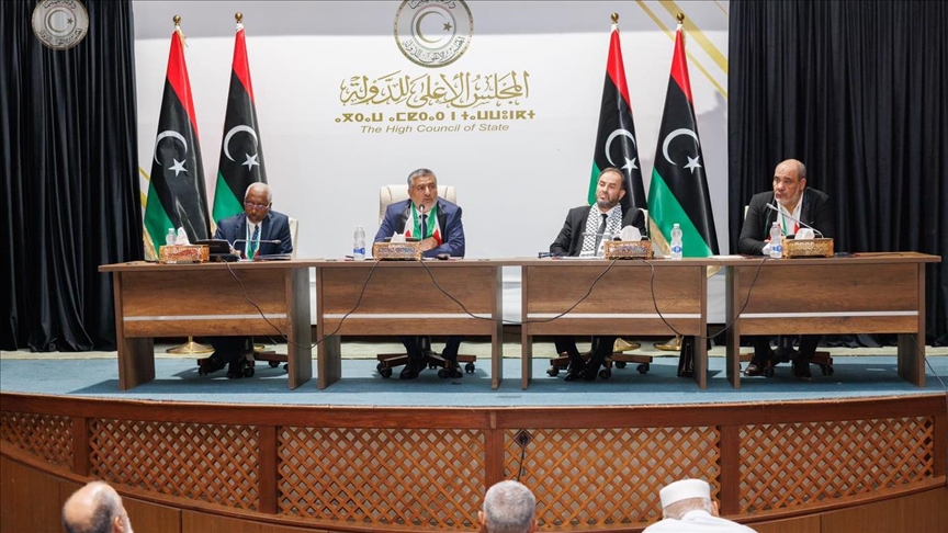 "الأعلى للدولة" الليبي يطالب بوقف التعامل مع داعمي إسرائيل