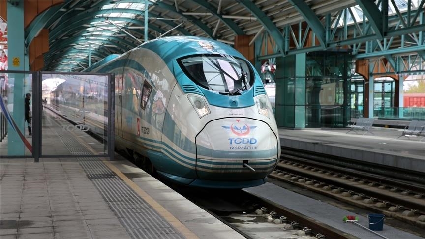 On 100th anniversary, high-speed train networks criss-cross Republic of Türkiye