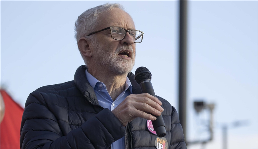 'People in Gaza are dying in darkness': Ex-UK Labour leader Corbyn
