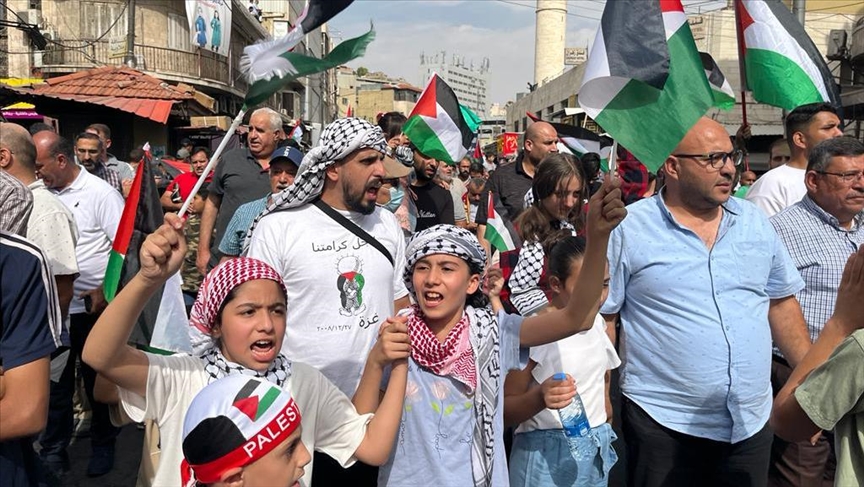 Jordanie: Une manifestation massive pour l'annulation de l'accord de paix avec Israël 