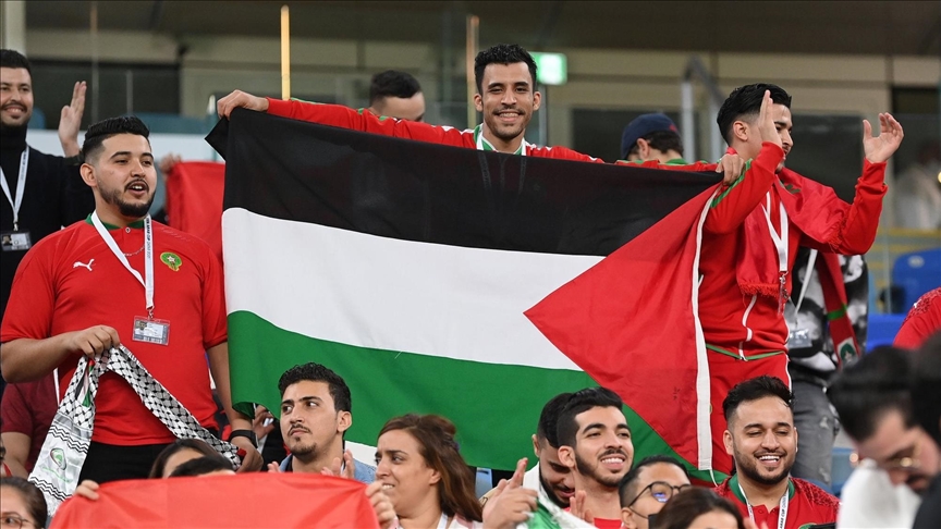 فلسطين حاضرة بقوة في ملاعب المغرب (تقرير)
