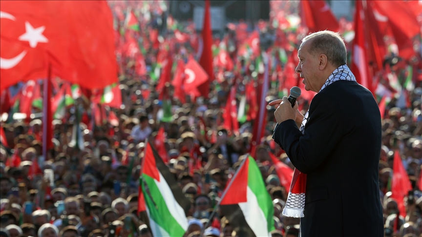 Türkiye to introduce Israel to world as war criminal: Turkish President Erdogan