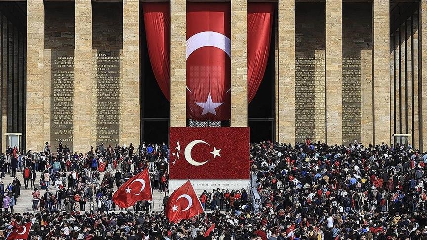 Turkiye nizom manifestacija obilježava 100. godišnjicu osnivanja Republike