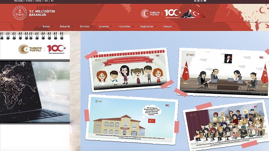 MEB'den yurt dışı temsilciliklere Cumhuriyet'in 100. yıl dönümü için dijital tarih albümü