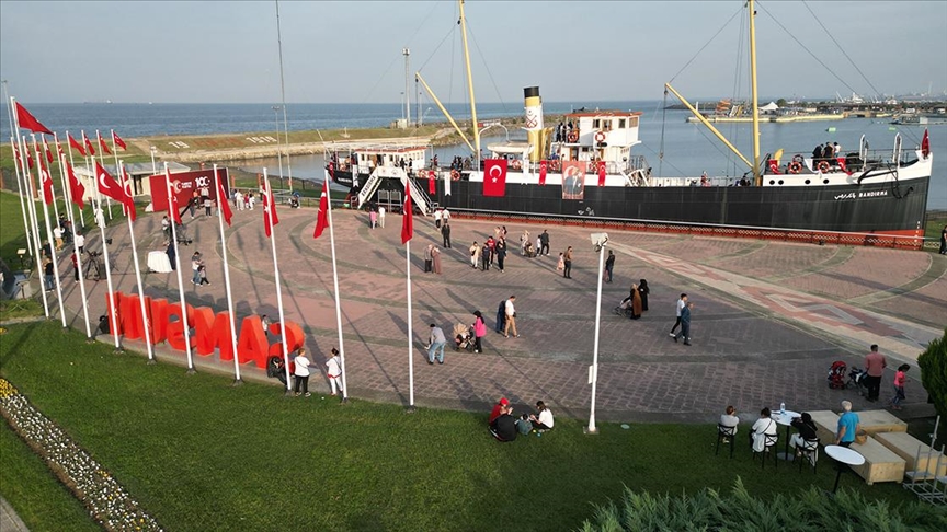 Bandırma Gemi Müzesi'ne Cumhuriyet'in 100. yıl dönümünde 5 bin ziyaretçi