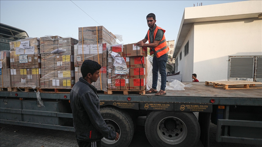 Egypt arranges for entry of 60 aid trucks into Gaza on Monday