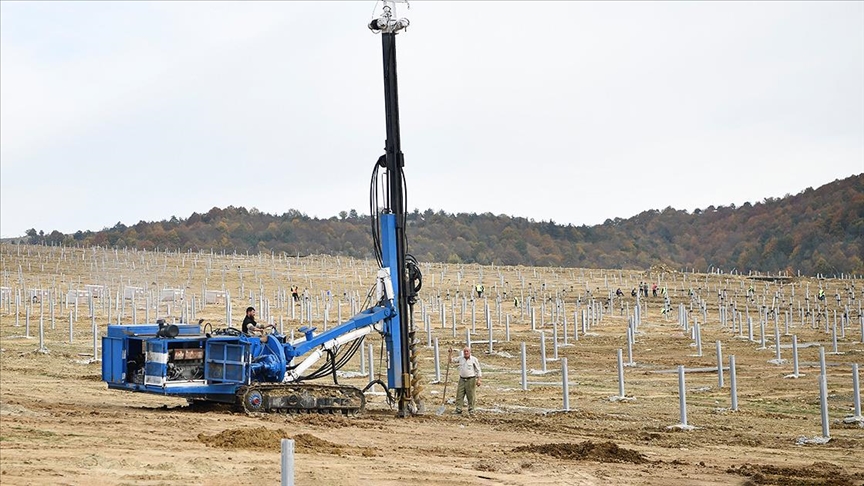 Samsun'da yılda 90 milyon kilovatsaat elektrik üretecek GES tesisinin yüzde 50'si tamamladı