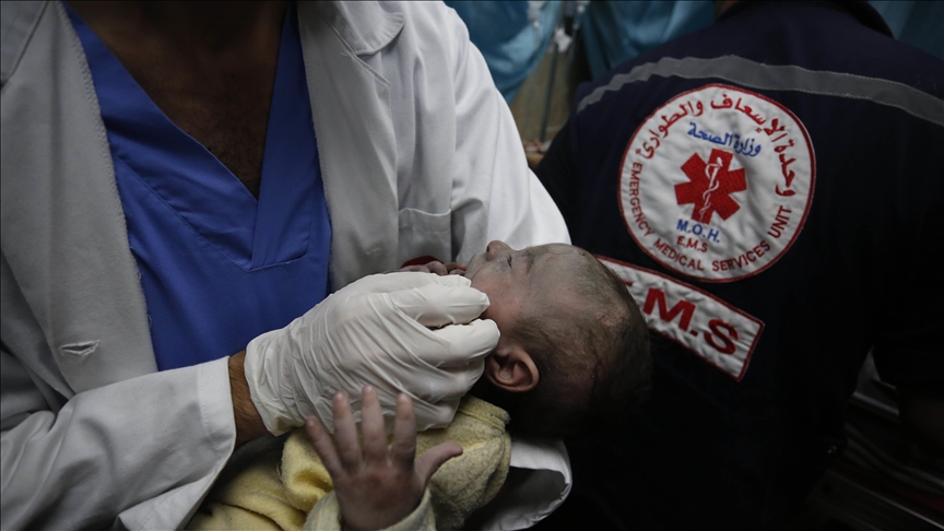 Israeli forces since Oct. 7 killed 133 infants under 1 year old in Gaza: Report