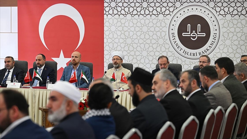 Diyanet İşleri Başkanlığınca "Sivil Toplum Kuruluşları ile Filistin İstişare Toplantısı" yapıldı