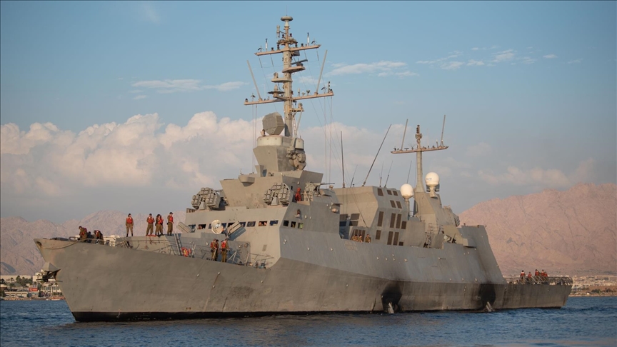 Israeli army announces deployment of warships in Red Sea