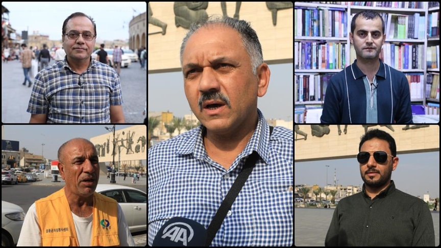 Gazze'de yaşananları "soykırım" olarak niteleyen Iraklılar, İsrail'in durdurulmasını istiyor