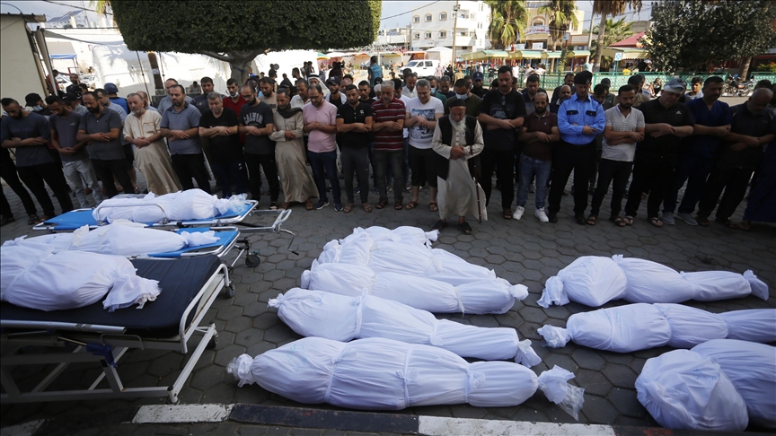 Gaza’s death toll from Israeli assault climbs to 8,796