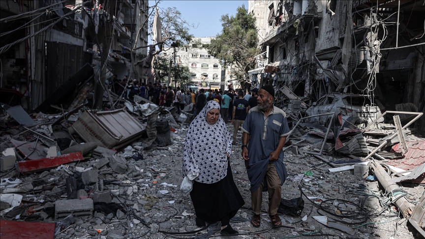 Israel orders residents of al-Shati camp in Gaza to flee south