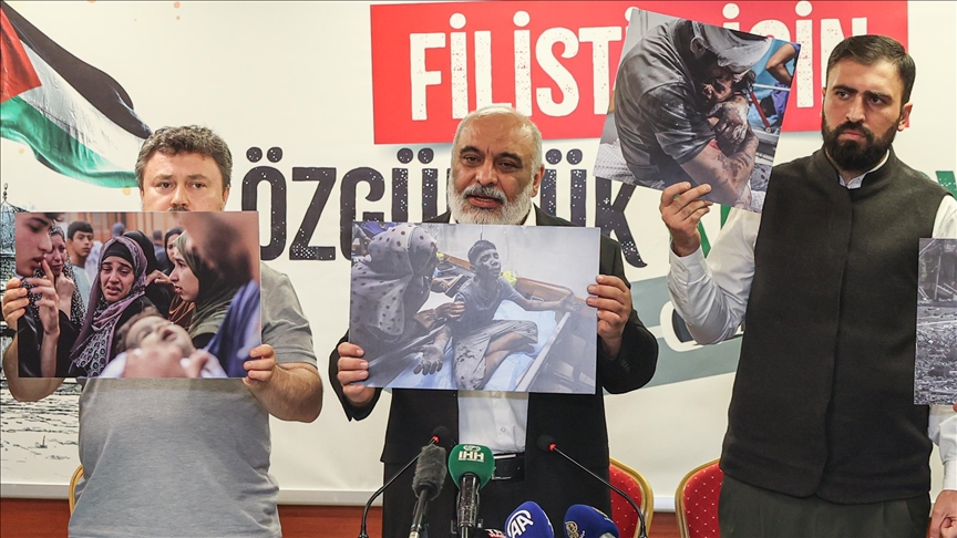 Turkish charity urges march to American air base in southern Türkiye to push for Gaza cease-fire Turkish charity urges march to American air base in southern Türkiye to push for Gaza cease-fire