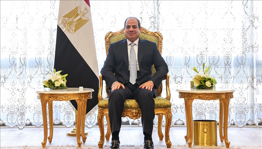 Egypt's president urges int’l community to take 'decisive stance' on pursuing cease-fire in Gaza