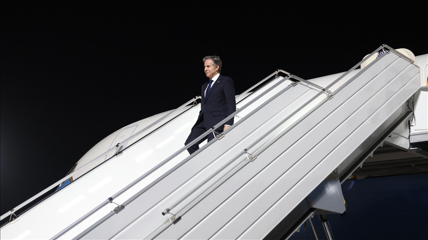 Blinken departs on 3rd visit to Israel since Oct. 7 Hamas attacks, highlighting need to minimize civilian harm