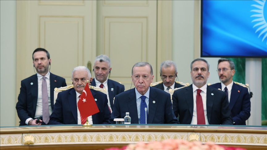 Unified Turkic world will help pave way to cease-fire, lasting peace in Israel-Palestine conflict: Turkish president