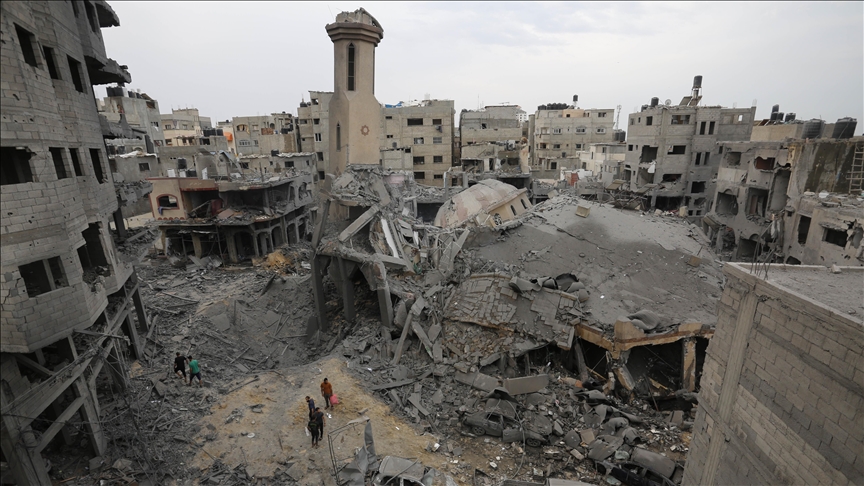 54 mosques destroyed in Israeli airstrikes on Gaza since Oct. 7: Gaza Media Office