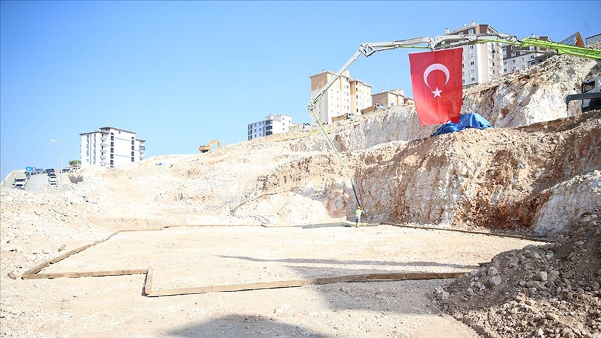 Malatya'da 400 sosyal konutun temeli atıldı