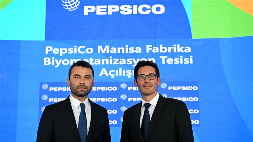 Manisa'daki PepsiCo fabrikasında organik atıktan enerji üretmek için kurulan tesis açıldı