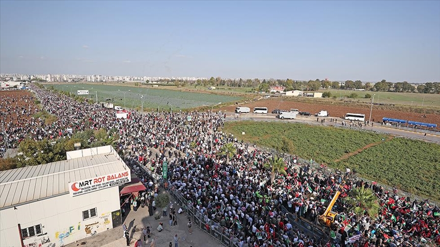 Ispred baze Incirlik na jugu Turkiye održan protest protiv izraelskih napada na Gazu