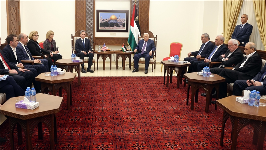 Госсекретарь Блинкен совершил «неожиданный» визит на Западный берег реки Иордан