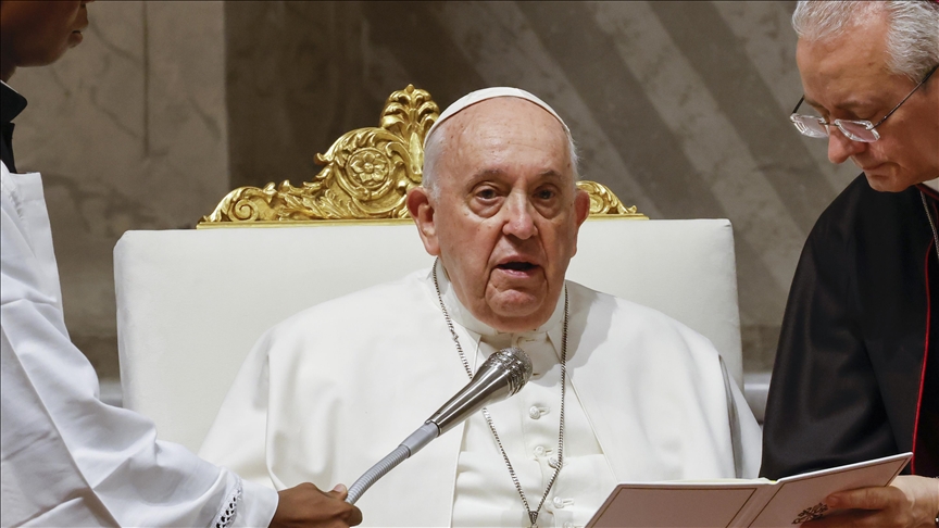 Pope Francis reiterates call for cease-fire in Gaza