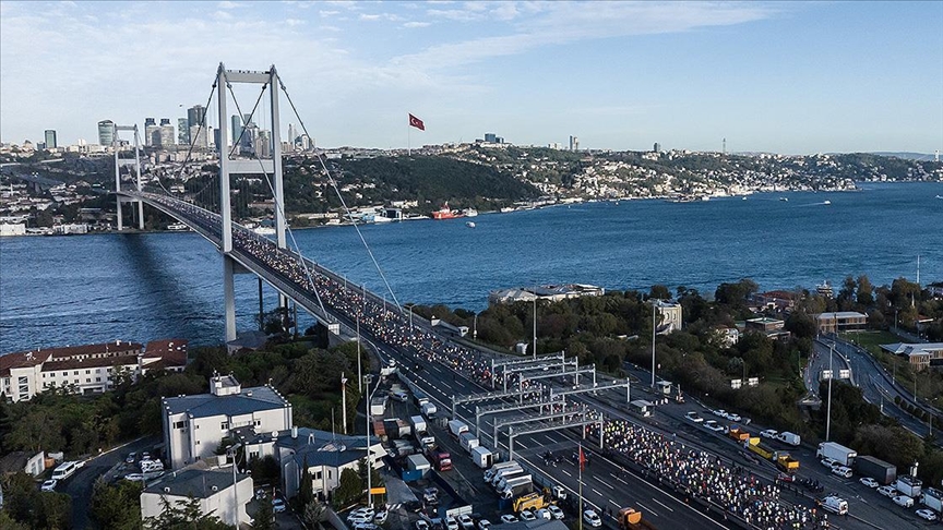 45. İstanbul Maratonu'nunda zafer Kenyalı atletlerin