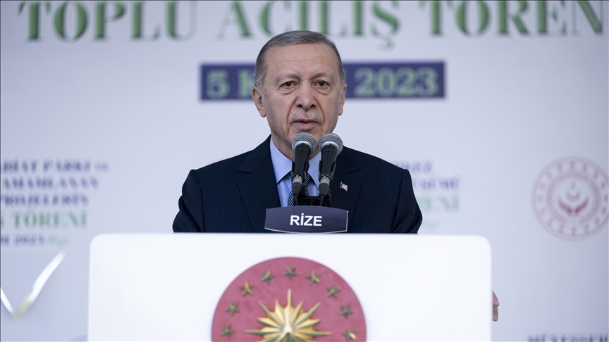 أردوغان: وقف المجازر في غزة واجب على عاتقنا