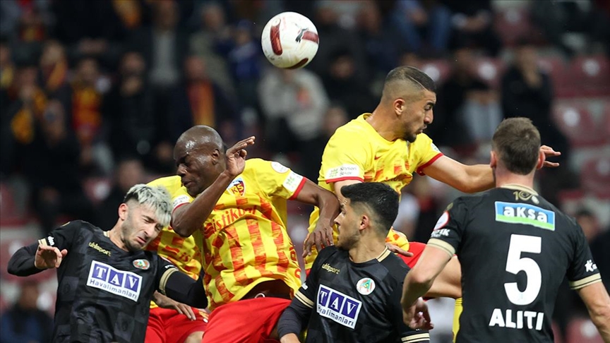 Kayserispor sahasında Alanyaspor'u 1-0 yendi