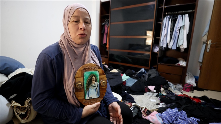 İsrail'in gözaltına aldığı Filistinli "cesur kız" Ahid Temimi'nin annesi: Kızımdan çok Gazzeliler için kahroluyorum