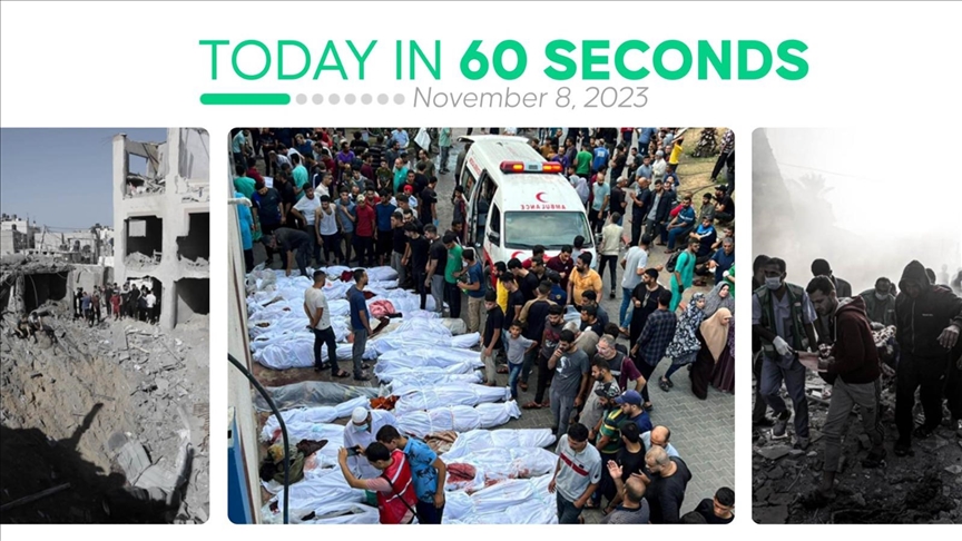 Today in 60 seconds - Nov. 8, 2023
