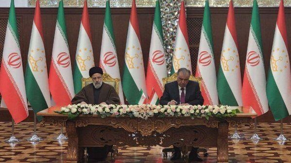 امضای 18 سند همکاری بین تاجیکستان و ایران