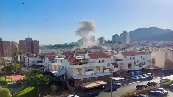 انفجار قوي في مدرسة بإيلات الإسرائيلية إثر سقوط مسيرة