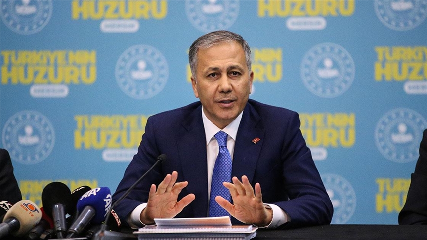 İçişleri Bakanı Ali Yerlikaya: Halkımızın huzuruna kastedenlerle  mücadelemiz yılın 365 günü, durmadan devam edecek