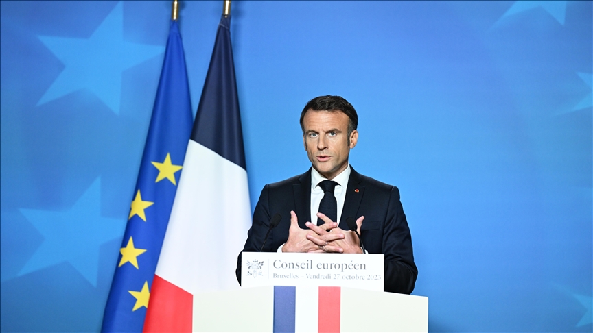 French president stresses need for 'humanitarian pause' in Gaza