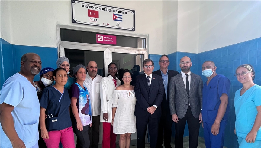 Neonatal health care facility in Cuba's largest children's hospital named Türkiye