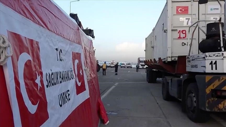 Турция отправила судно с медпомощью для Газы