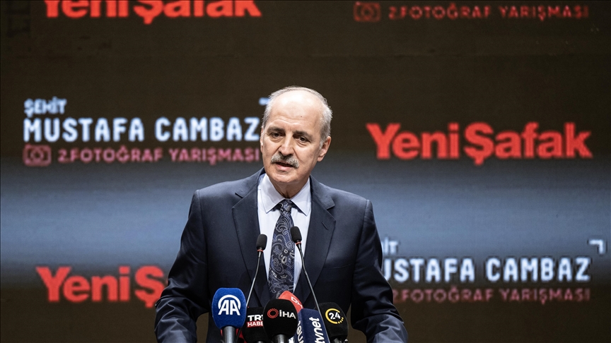 TBMM Başkanı Kurtulmuş: Gazze'de yaşanan soykırıma karşı dünyanın seyirci kalması anlaşılabilir bir şey değildir