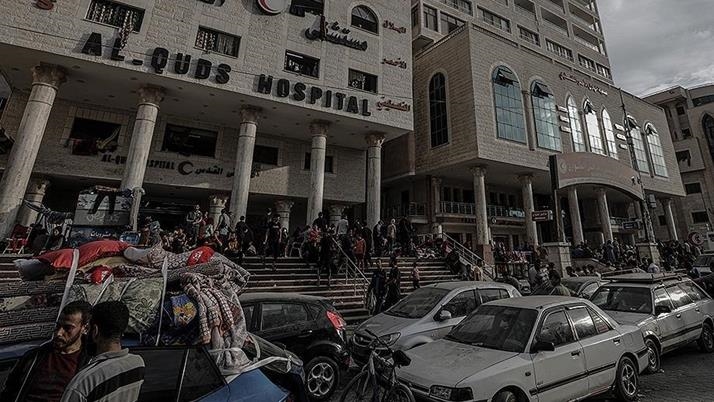 Israeli tanks 20 meters away from Al-Quds Hospital in Gaza City: Palestinian Red Crescent