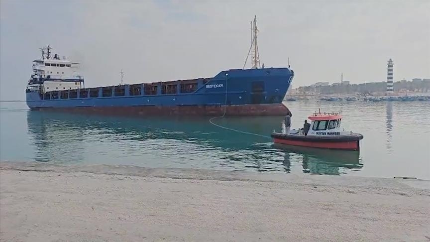 کشتی حامل کمکهای بشردوستانه ترکیه برای غزه به مصر رسید