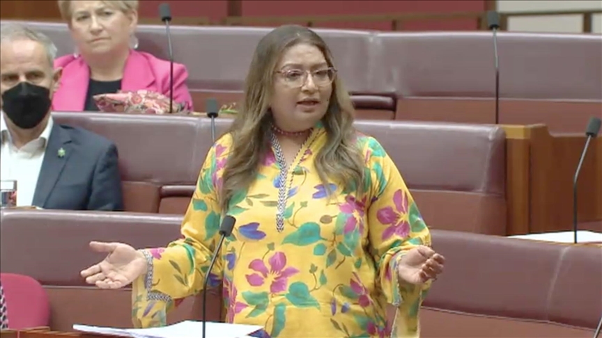 Australian lawmaker says she was denied right to introduce names of slain Palestinians in parliament