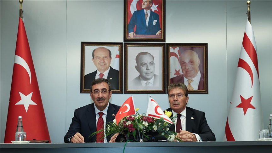 Cumhurbaşkanı Yardımcısı Yılmaz: Kıbrıs Türklerinin refah ve huzuru için ortak çalışmaları sürdüreceğiz