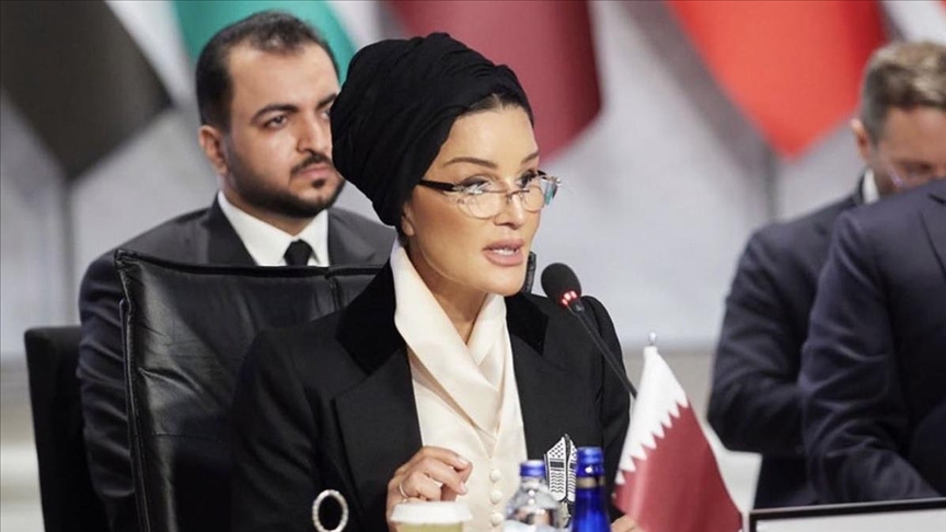 الشيخة موزا: إسرائيل تواصل هجماتها على غزة متجاهلة القانون الدولي