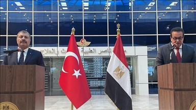 Turkish, Egyptian health ministers discuss aid for Gaza, transfer of cancer patients to Türkiye