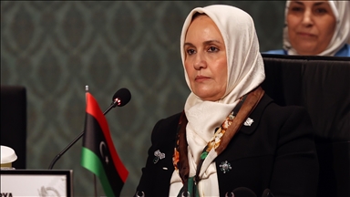 Libyan PM's wife: Palestine excluded from human rights declaration