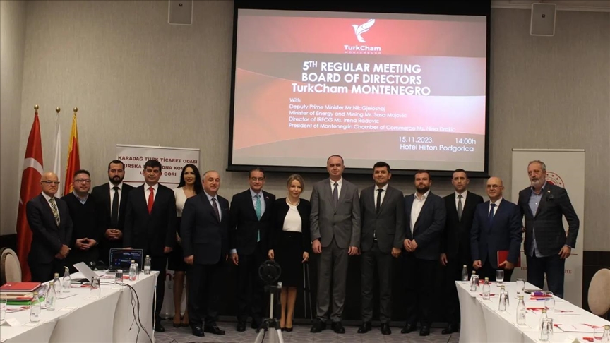 Na sastanku UO TurkCham Montenegro predstavnici Vlade, Investiciono-razvojnog fonda i Privredne komore Crne Gore