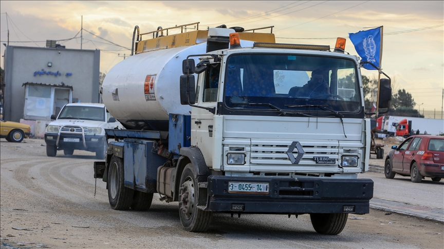 UN refugee agency needs 160,000 liters of fuel every day to run operations in Gaza