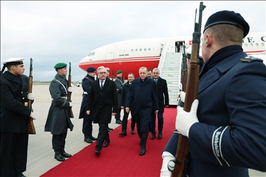 Президент Эрдоган прибыл в Германию 