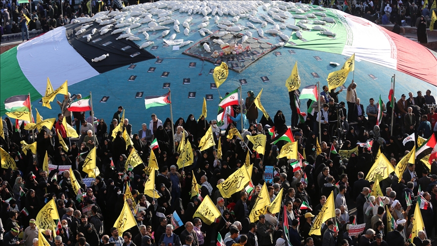'Death to Child Murderers': Iranians hold nationwide rallies against ‘genocide’ of children in Gaza